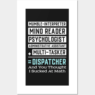 911 DISPATCHER / OPERATOR GIFT : Multitasker Posters and Art